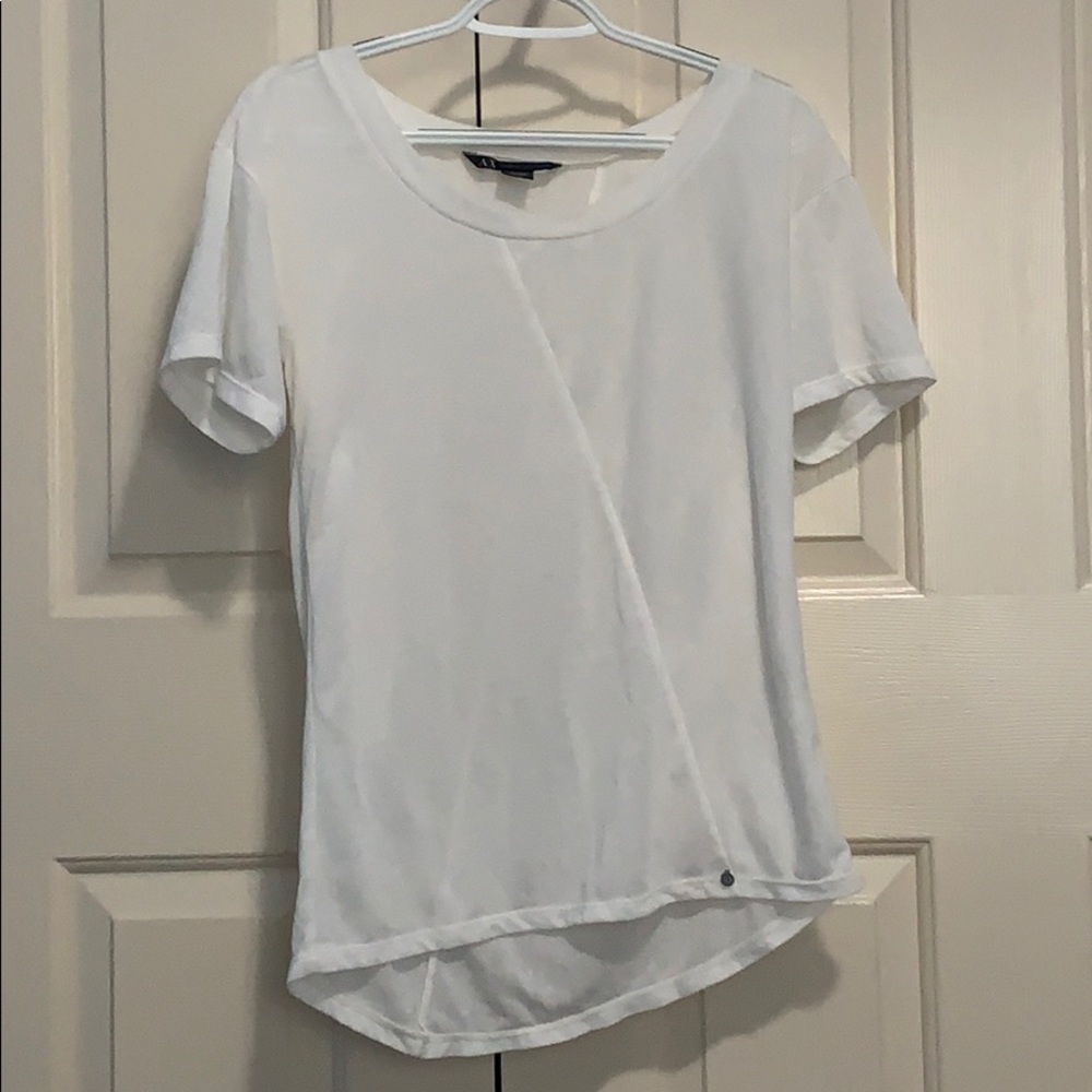 Armani exchange white tee